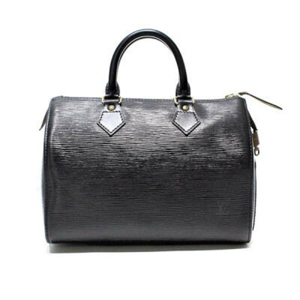 Louis Vuitton Black Speedy Bag Boston Handbag Epi - Picture 1 of 4